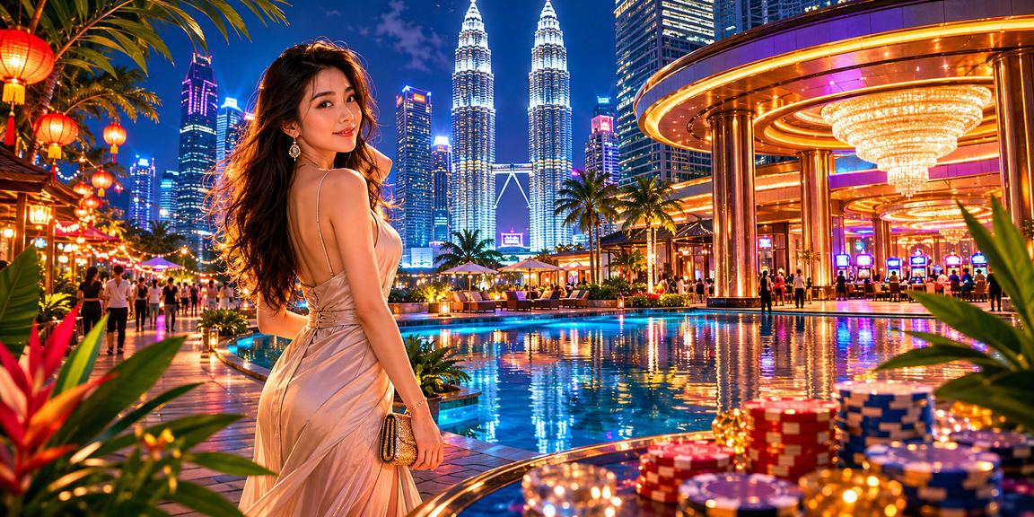Pemain menggunakan aplikasi mudah alih untuk pertaruhan di Kuala Lumpur